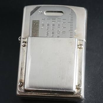 Amazon.co.jp: zippo サバイバルツール付 シルバーメッキ劣化・キズ